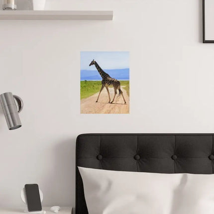 Wall Art Decor Safari Giraffe Wildlife Nature Poster Print