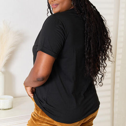 Simply Love BE KIND Graphic Round Neck T-Shirt - Vickie Lynn's