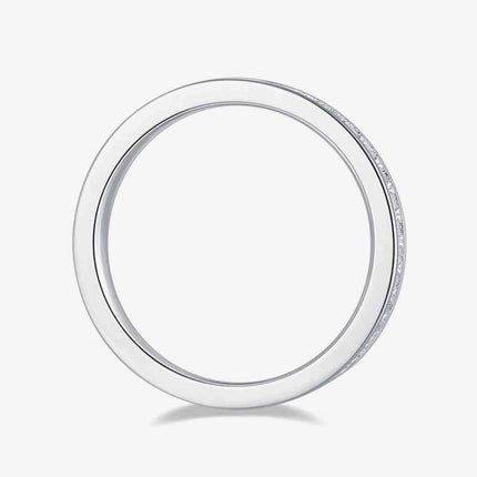 Unexplained Words Moissanite Ring