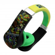 Teenage Mutant Ninja Turtles Kids Friendly Cushioned Headphones with Volume Limiter