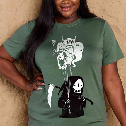 Simply Love Full Size Death Graphic T-Shirt