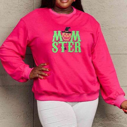 Simply Love Full Size Drop Shoulder Graphic Sweatshirt