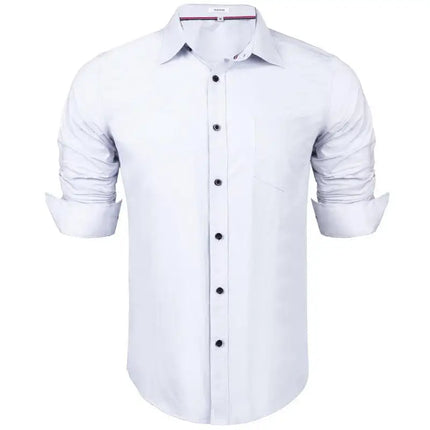Men's Fashion Business Long Sleeve Shirts