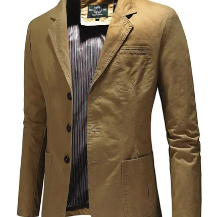 Men's Business Casual Slim Fit Collar Suit
