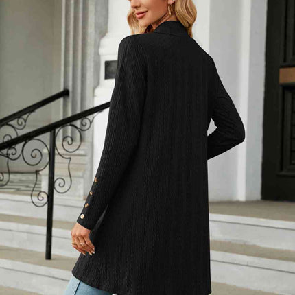 Long Sleeve Open Front Cardigan