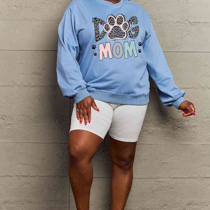 Simply Love Simply Love Full Size DOG MOM Graphic Sweatshirt