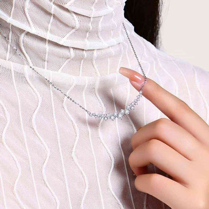 1.64 Carat Moissanite 925 Sterling Silver Necklace