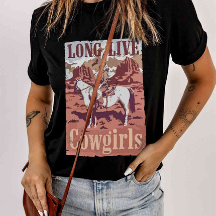 LONG LIVE COWGIRLS Graphic Tee - Vickie Lynn's