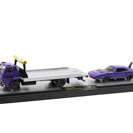 Auto Haulers Set of 3 Trucks Release 53 Limited Edition to 8400 pieces Worldwide 1/64 Diecast Model Cars by M2 Machines