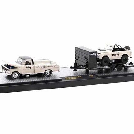 Auto Haulers Set of 3 Trucks Release 53 Limited Edition to 8400 pieces Worldwide 1/64 Diecast Model Cars by M2 Machines