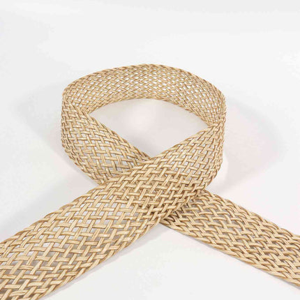 Irregular Buckle Braid Belt