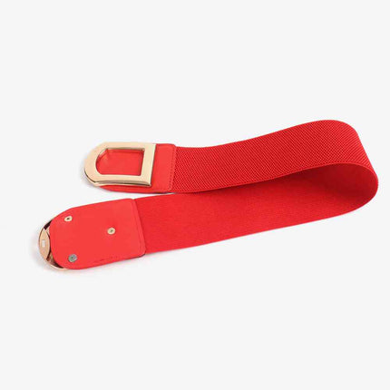 Double D Buckle PU Belt