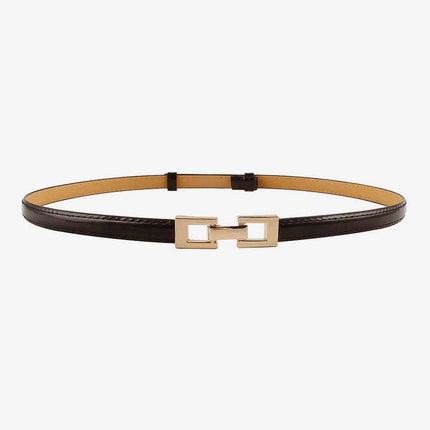 PU Skinny Belt - Vickie Lynn's