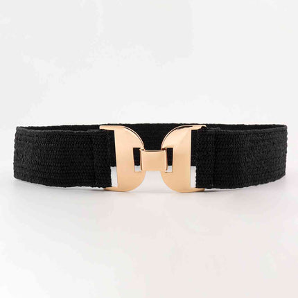 Alloy Buckle Elastic Belt