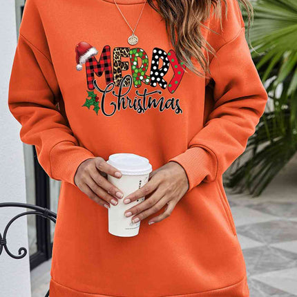 MERRY CHRISTMAS Graphic Sweatshirt
