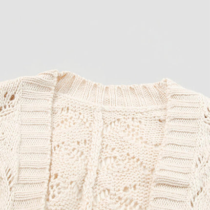 Plus Size Open Front Long Sleeve Cardigan