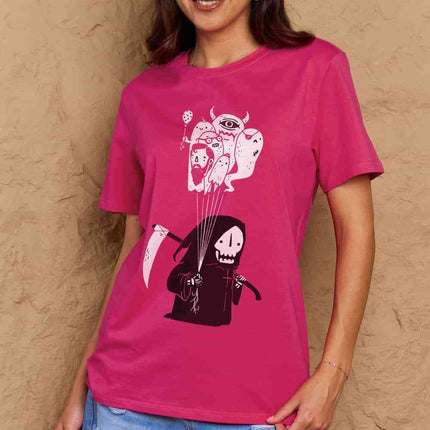 Simply Love Full Size Death Graphic T-Shirt