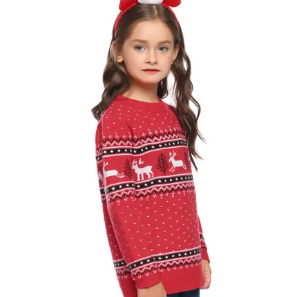 Casual/  Comfortable And Warm Christmas Parent-Child Sweater