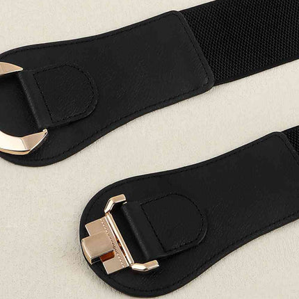 Alloy Buckle Elastic Belt