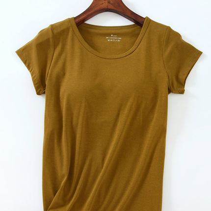 Round Neck Short Sleeve T-Shirt