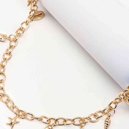 Ocean Element Charm Chain Belt
