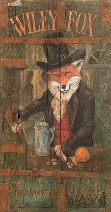 c1760 Fox Tavern Wall Art