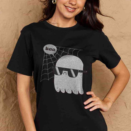 Simply Love Full Size BOO Graphic Cotton T-Shirt