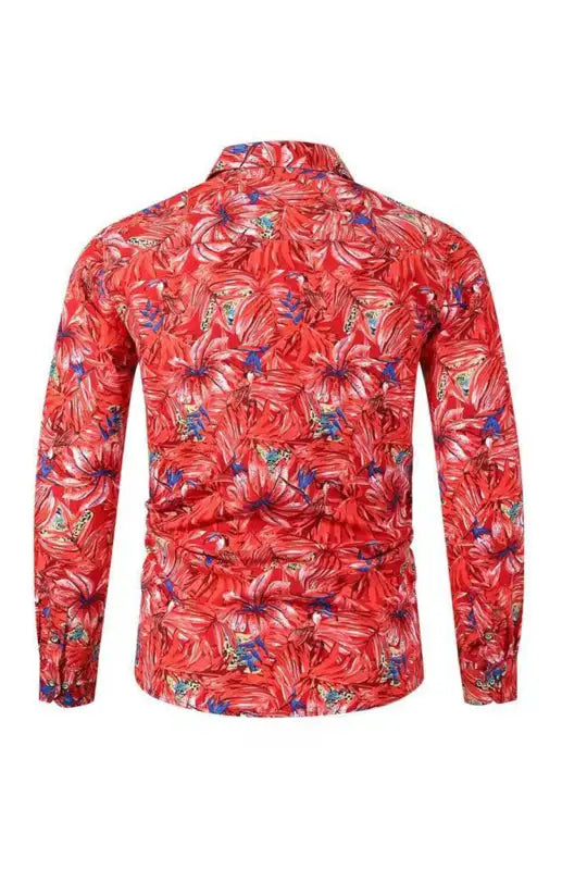 Camisa hawaiana de manga corta con botones estampados para hombre, camisas de vestir de playa de verano 