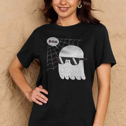 Simply Love Full Size BOO Graphic Cotton T-Shirt