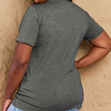 Simply Love Full Size MOM LIFE Graphic Cotton T-Shirt