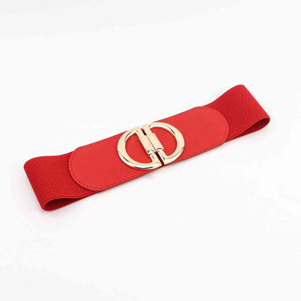 D Buckle Elastic Belt - Vickie Lynn's