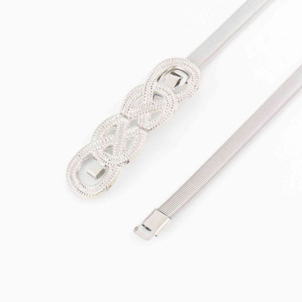 Knot Buckle Metal Belt