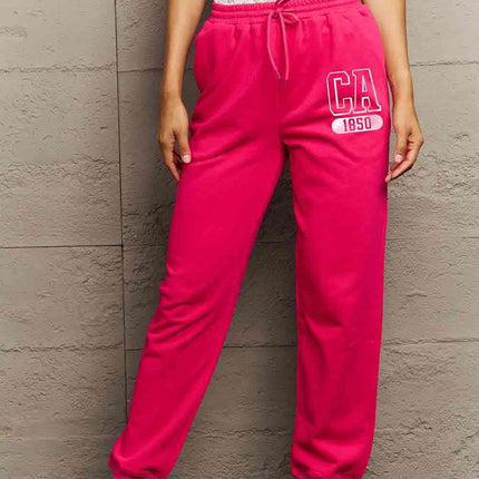 Simply Love Simply Love Full Size CA 1850 Graphic Joggers