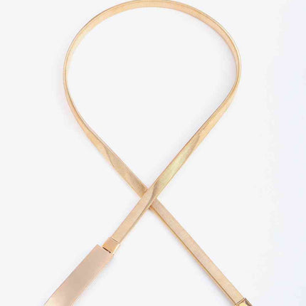 Elastic Iron Skinny Belt