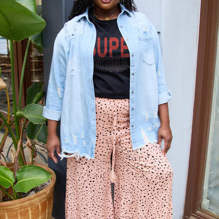 Simply Love Full Size SUPERWOMAN Short Sleeve T-Shirt