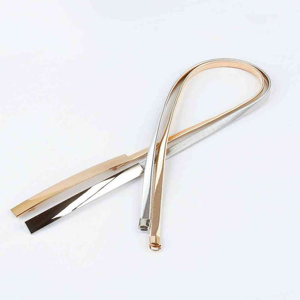 Elastic Iron Skinny Belt