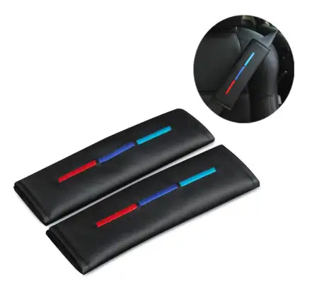 Car seat belt shoulder cover leather soft car accessories