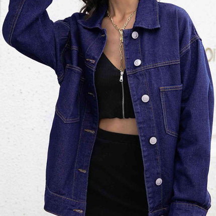 Buttoned Denim Jacket