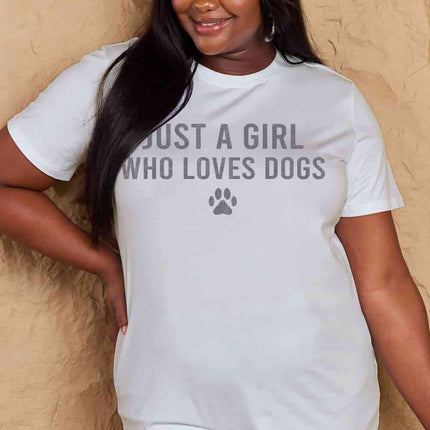 Simply Love Full Size Dog Paw Graphic Cotton T-Shirt