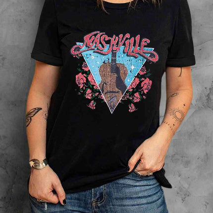 NASHVILLE Graphic T-Shirt - Vickie Lynn's