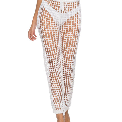 Cutout High Waist Swim Pants