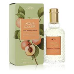 4711 Acqua Colonia Melocotón Blanco Y Cilantro Agua De Colonia Spray (Unisex) Por 4711