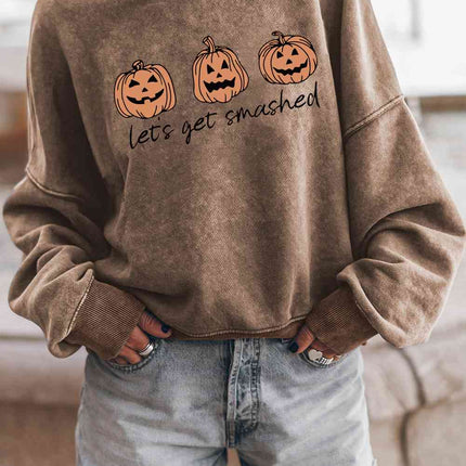 LET'S GET SMASHED Graphic Sweatshirt