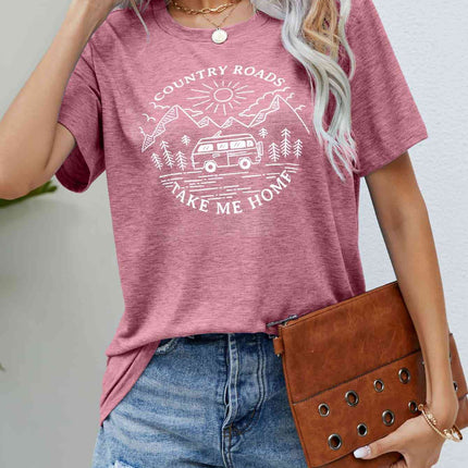 COUNTRY ROADS TAKE ME HOME Graphic Tee