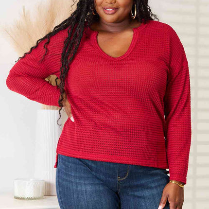 Culture Code Full Size Wide Notch Relax Top