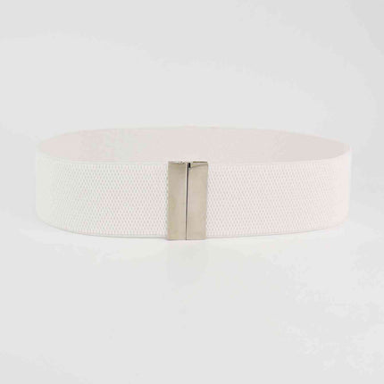 Alloy Buckle Elastic Belt