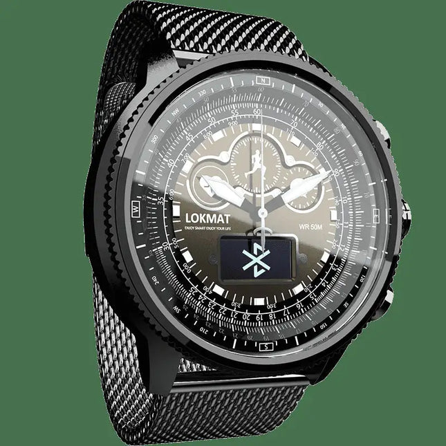 Color: Acero negro - Reloj inteligente resistente al agua