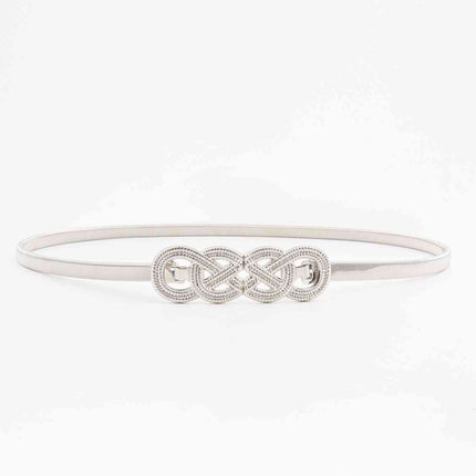 Knot Buckle Metal Belt