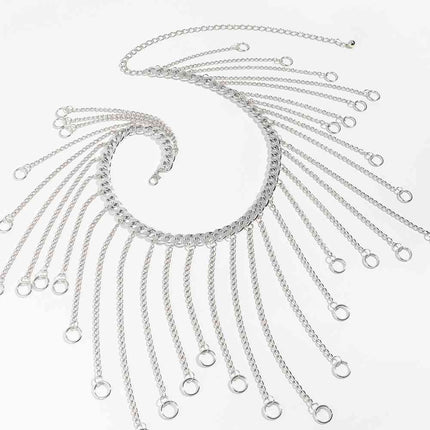 Fringe Chain Alloy Belt - Vickie Lynn's