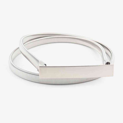 Elastic Iron Skinny Belt